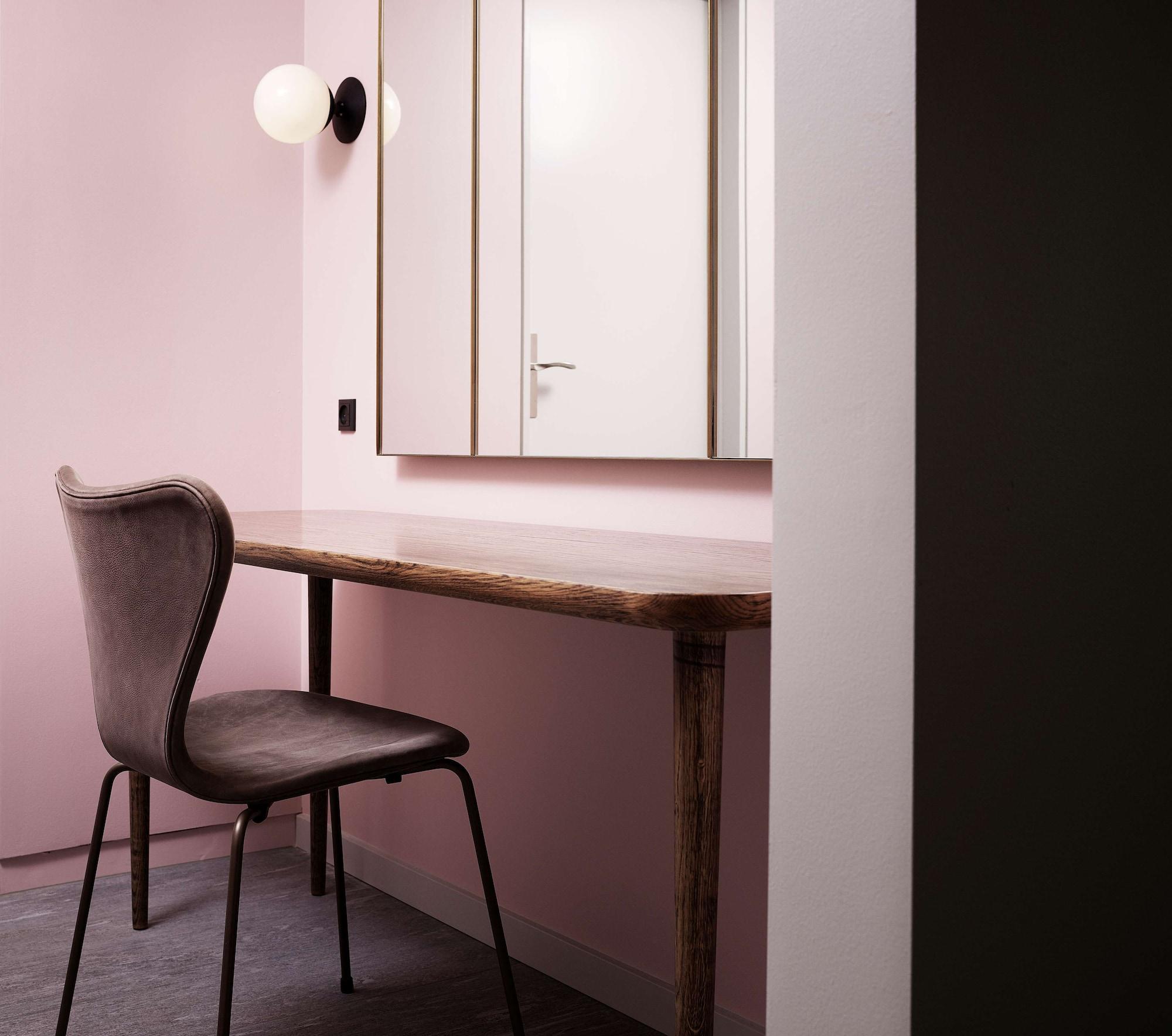 ラディソン コレクション ロイヤル ホテル コペンハーゲン エクステリア 写真 A 3D rendering of a room with a 3D wall